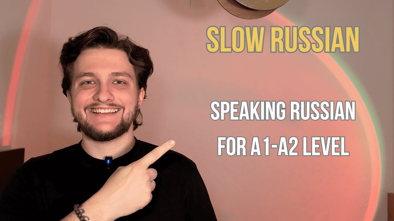 Super Slow Russian | Trip to Dubai |  Listening practice Level A1-A2 | Eng/Rus sub