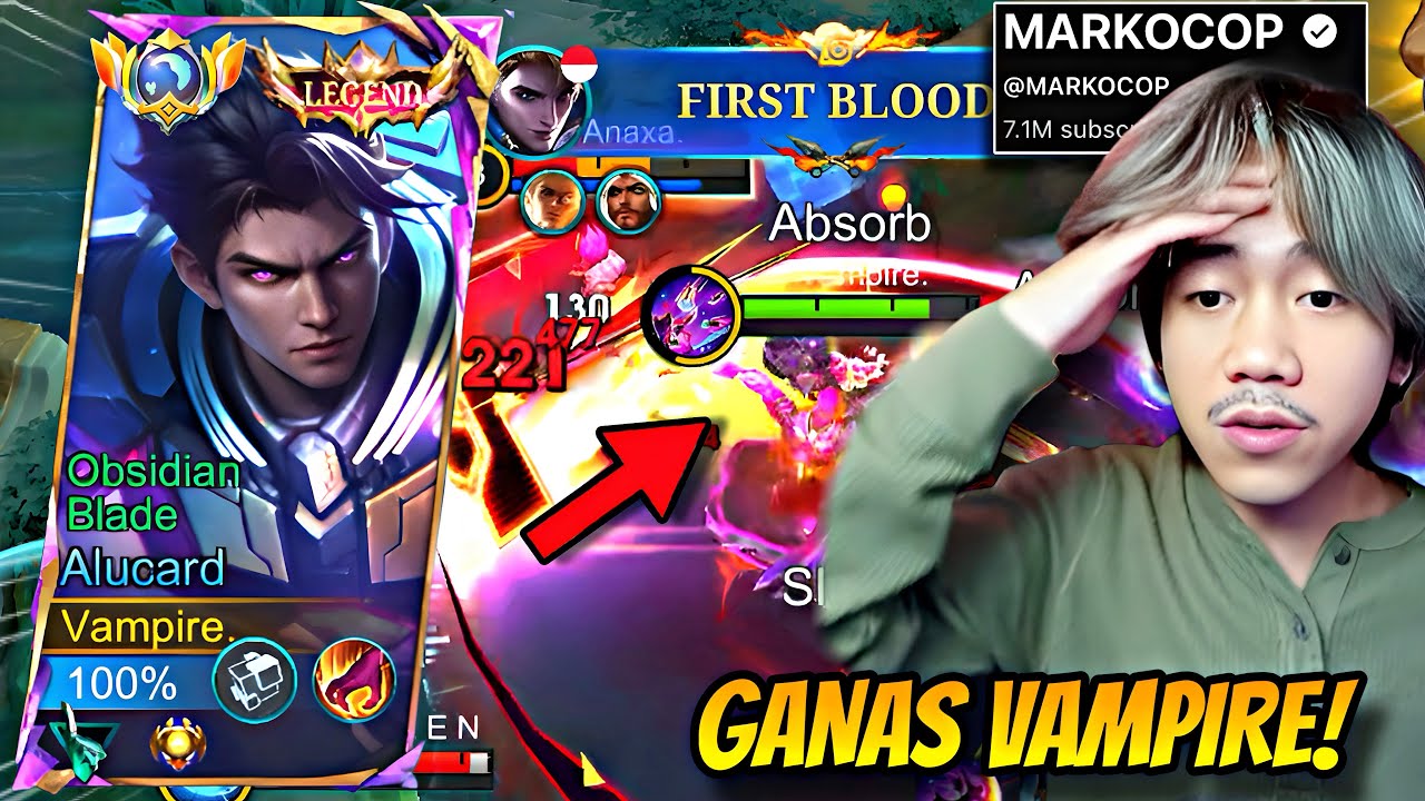 DUET BARENG MARKOCOP! DAMAGE ALUCARD INI BIKIN DIA KAGET 😈 | MLBB