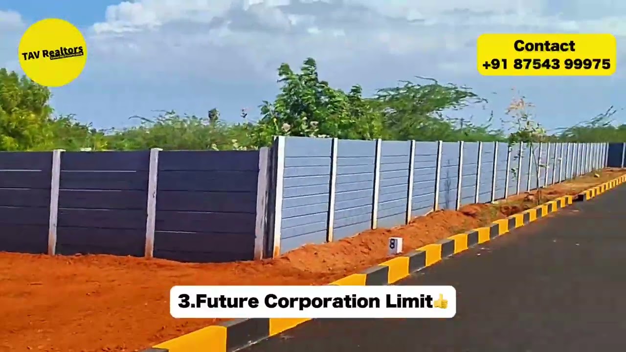 8 Acres Plot Layout for Sale | DTCP Approved Individual Plots | Prime Location Land Investment 2025