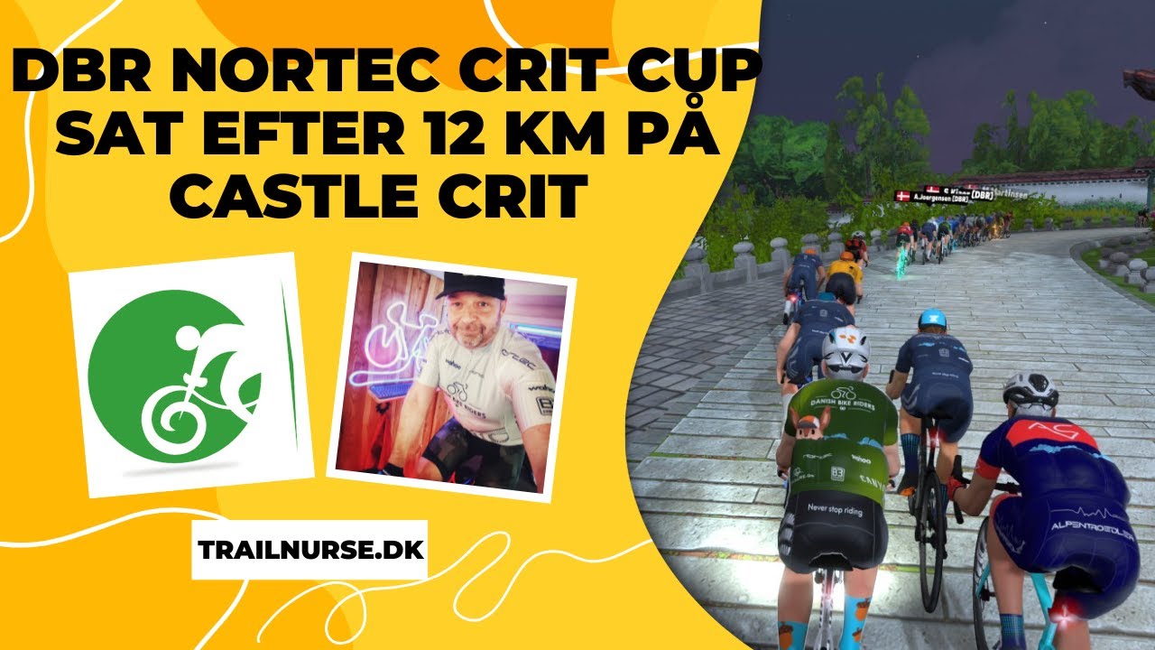 DBR Nortec Crit Cup - sat efter 12 km på Castle crit
