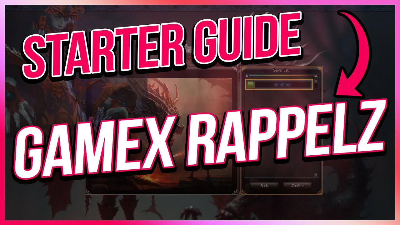 Starter Guide for #Rappelz GameXTeam