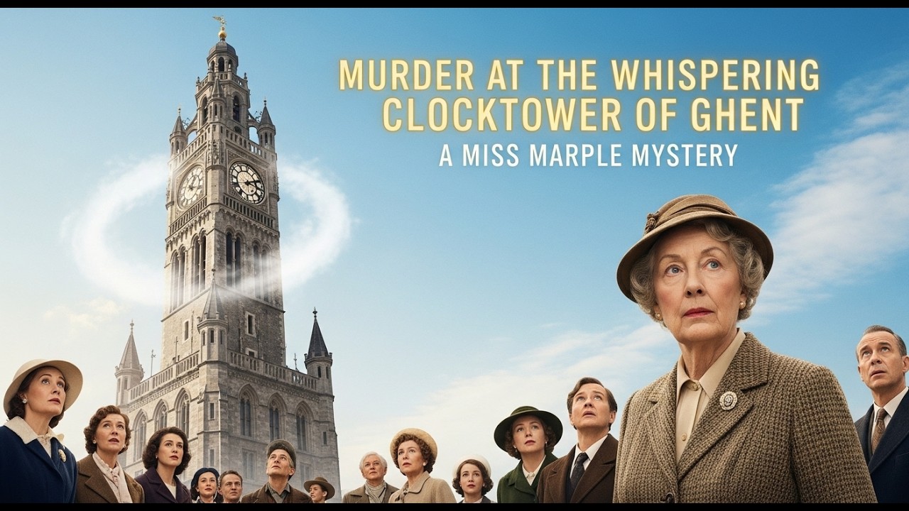 Murder at the Whispering Clocktower of Ghent | A Miss Marple Mystery