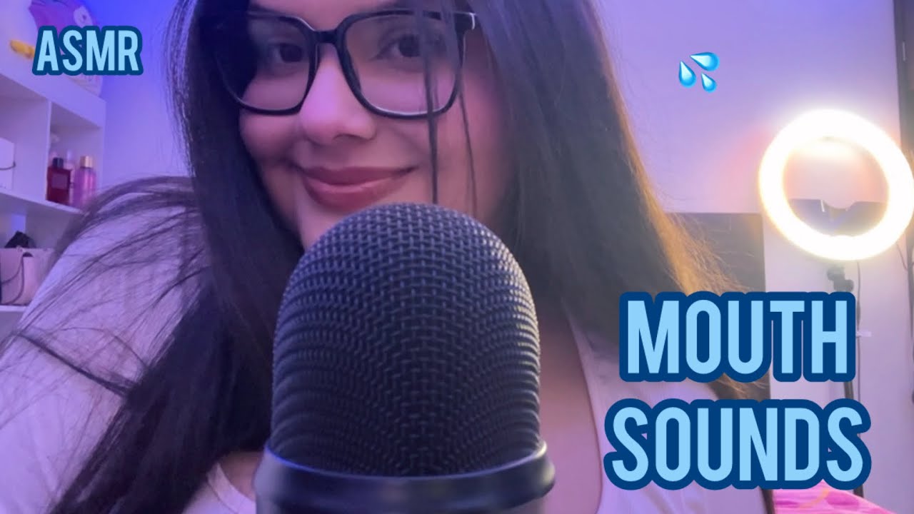 MOUTH SOUNDS Y SPIT PAINTING CERCA DEL MICRO 😴 