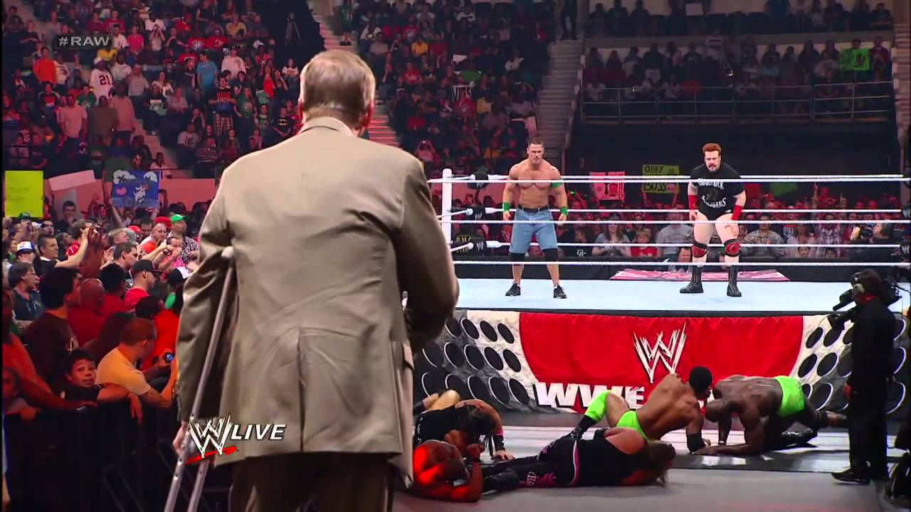 John Cena vs. David Otunga: Raw, May 21, 2012