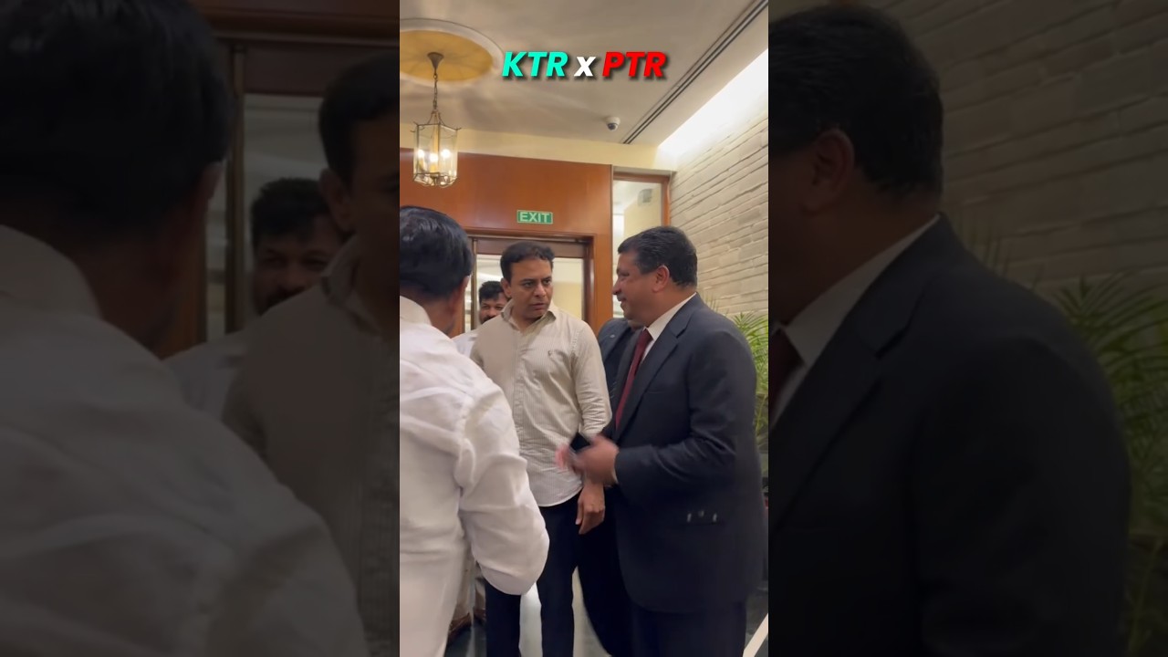 KTR in Delhi. #kcr #ktr #harishrao #revanthreddy #telangana