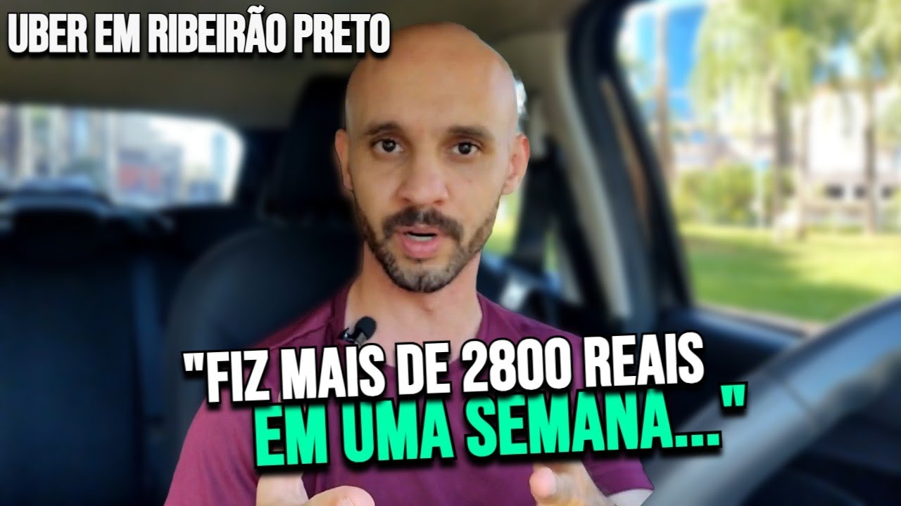 Quanto ganho fazendo Uber em Ribeir&atilde;o Preto