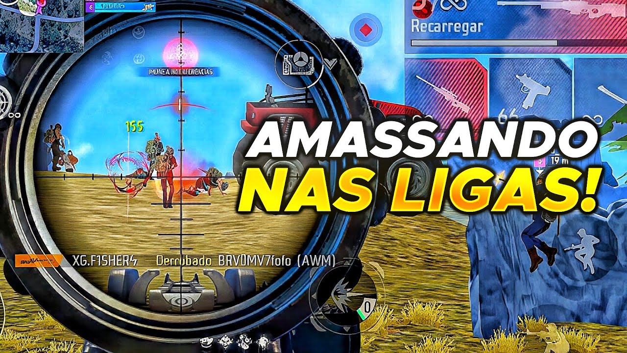 AMASSANDO NAS LIGAS AMADORAS😤IPhone XR💚HIGHLIGHTS EM CAMPEONATOS DE FREE FIRE💚