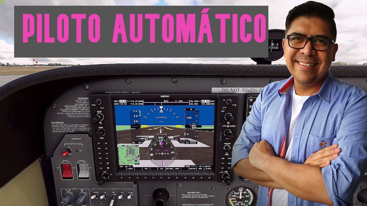 COMO OPERAR EL PILOTO AUTOMÁTICO ✈ Garmin 1000 ✈ PFD - MICROSOFT FLIGHT SIMULATOR
