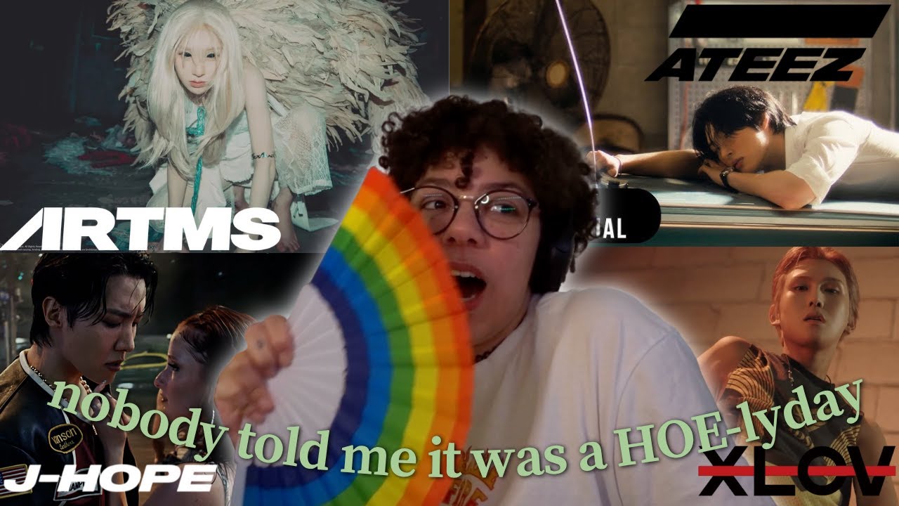 ATEEZ, j-hope, XLOV, ARTMS celebrated the hoe-lyday without us (RUDE) | REACTION