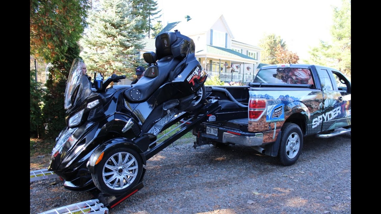 Spyder TV - Part 1 - Rampage Power Lift - Ramps Can Am Spyder