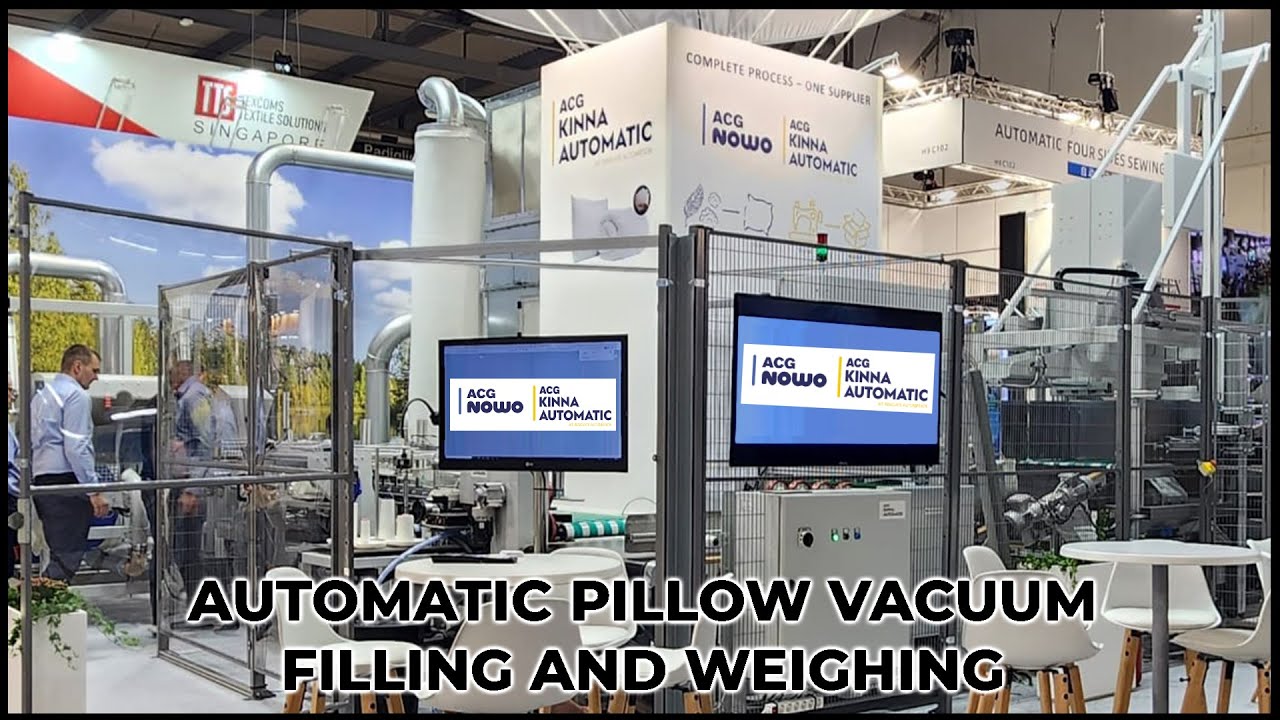 MSBC X ACG Kinna Automatic / ACG Nowo Automatic Pillow Vacuum Filling and Weighing