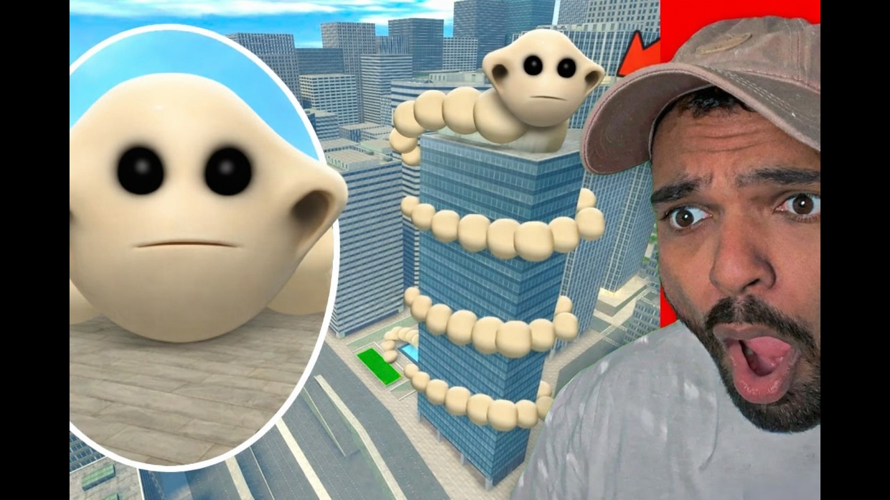 Je TROUVE HUNGRY WORM sur GMOD !