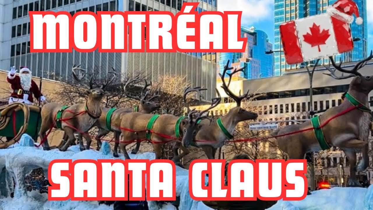 2025 Santa Claus Full Parade | Montreal, Canada🎅🇨🇦