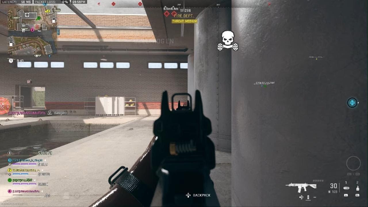 1st lobby of the night and ran into KEV&friends