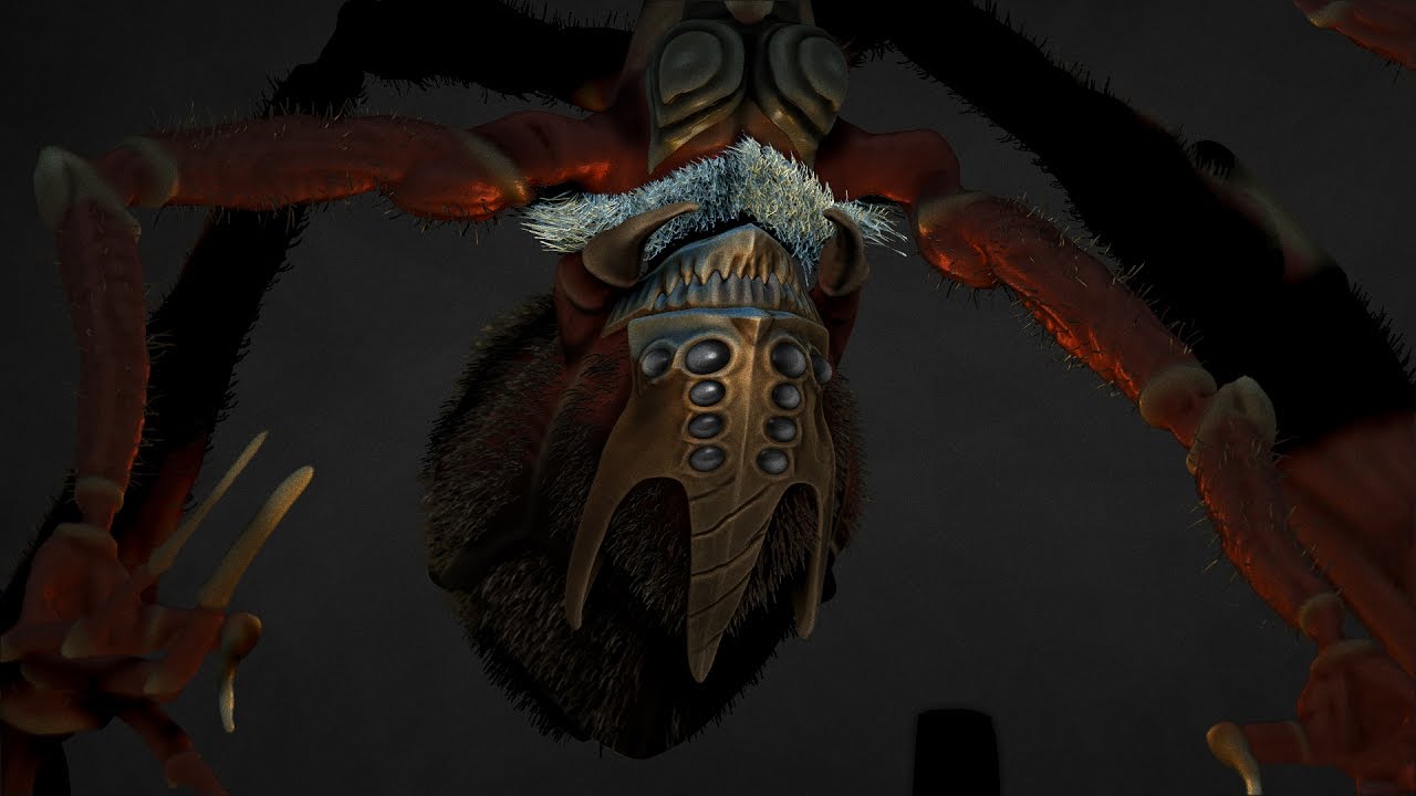3D Character Design - Lolth (Spider Queen)