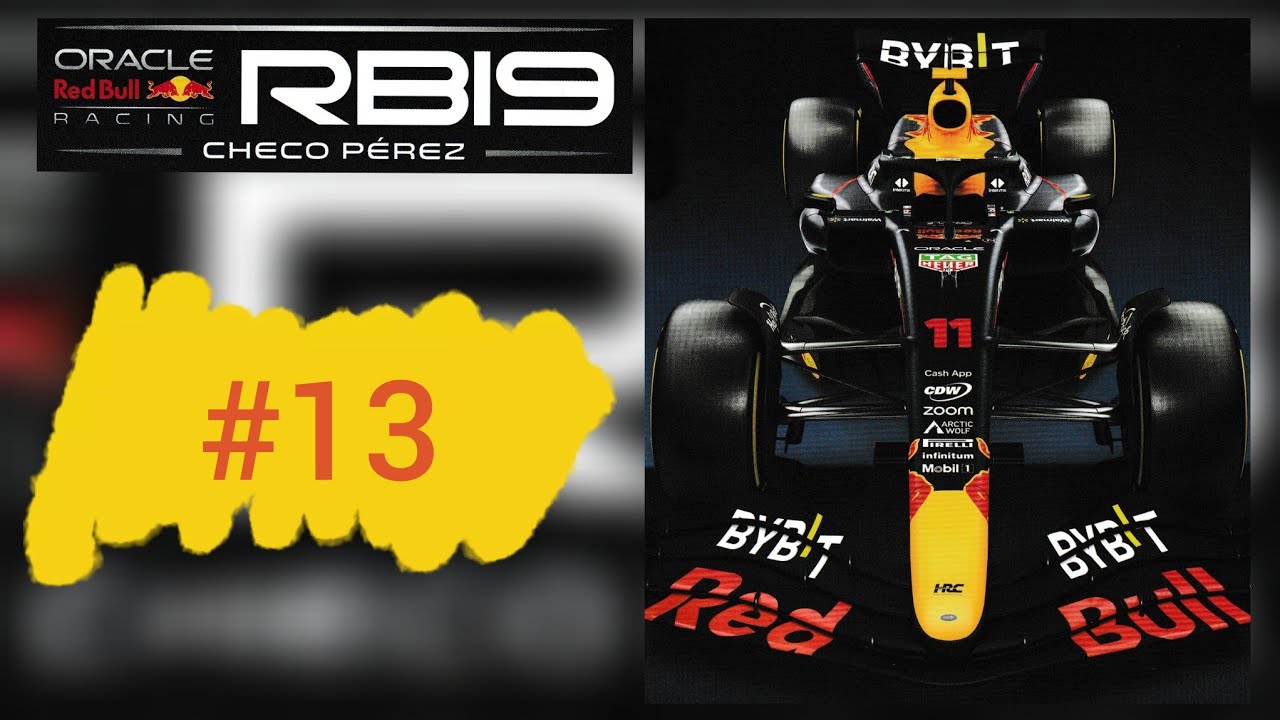 RB19 DE CHECO PEREZ #13 PLANETA DEAGOSTINI. | POR PIEZAS