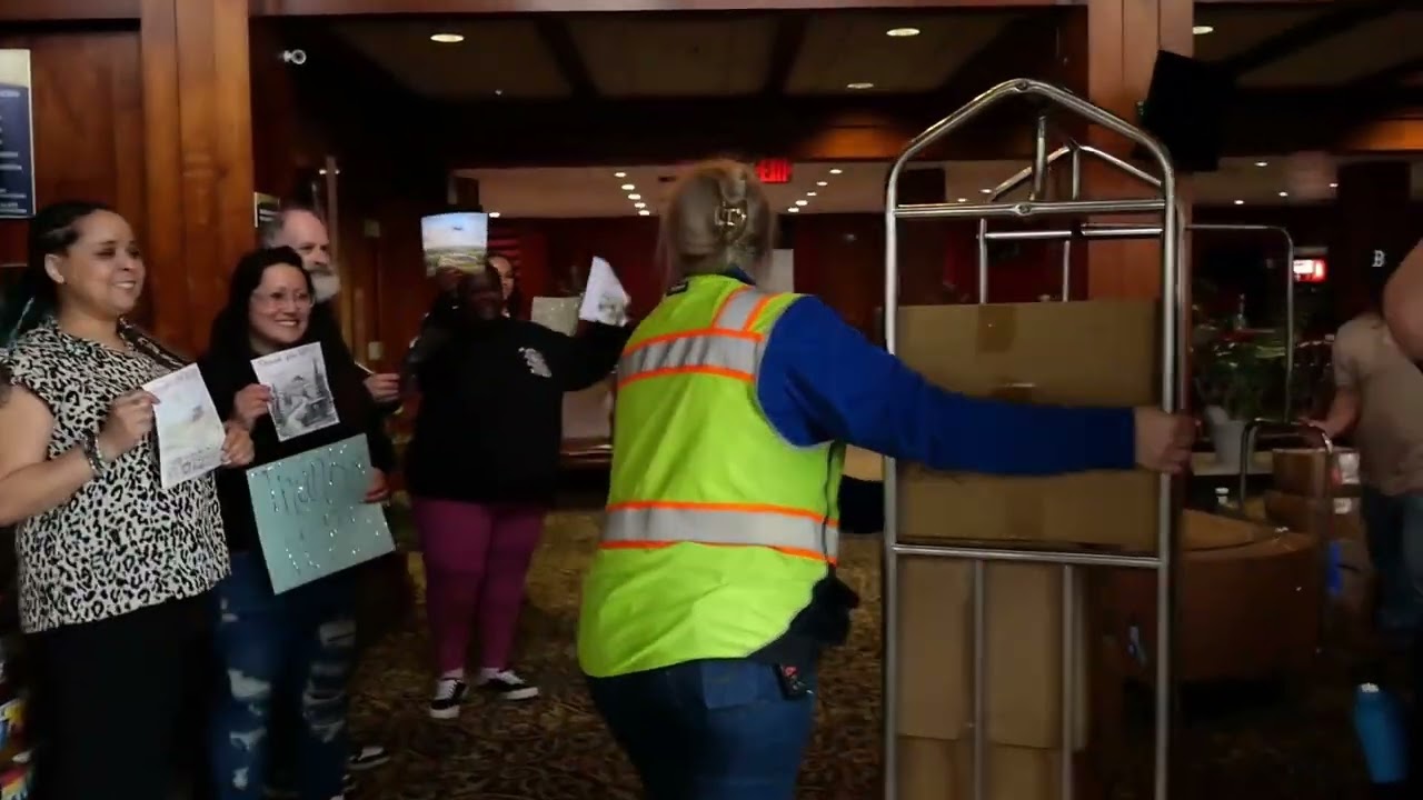 UPSers Deliver More Than 70,000 Pairs of Socks to Wayside for Louisville’s Homeless Community!