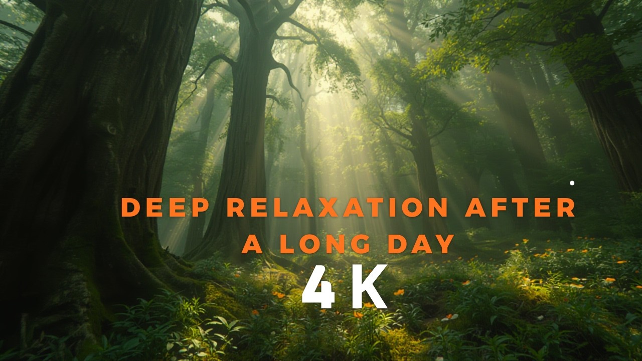 Immersive 4K Forest Bath | Pure Birdsong & Relaxation for Sleep