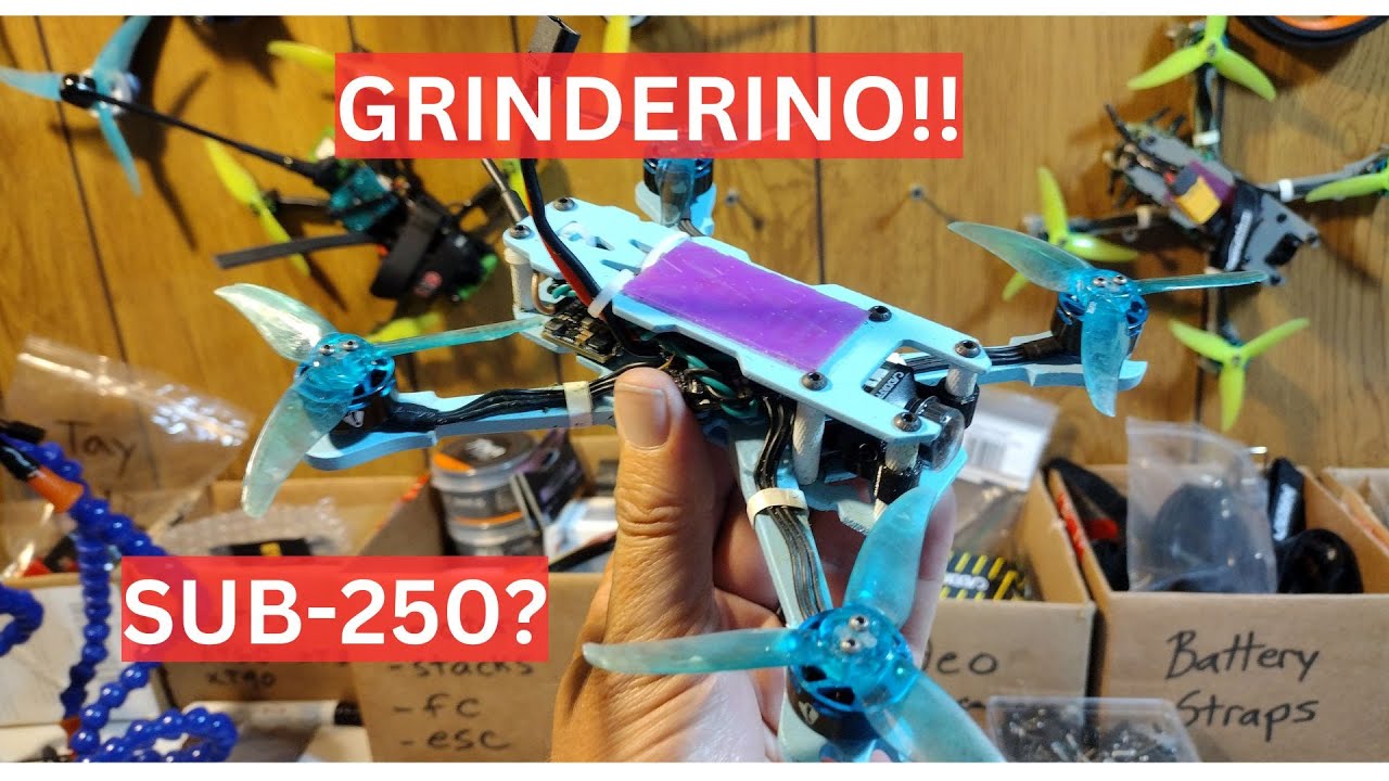 GRINDERINO!! Can I Build a Rippin' SUB-250??