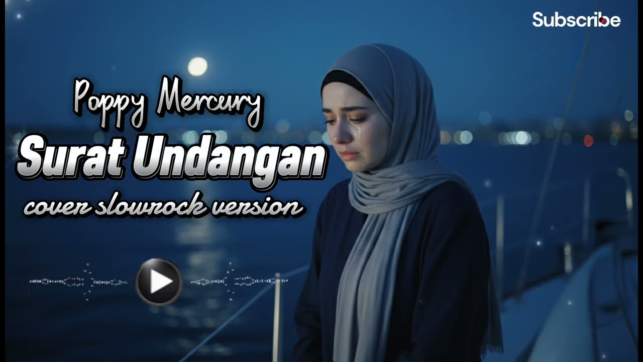 Surat Undangan – Poppy Mercury | Cover Slowrock Terbaru | Lagu Kenangan Populer‼️