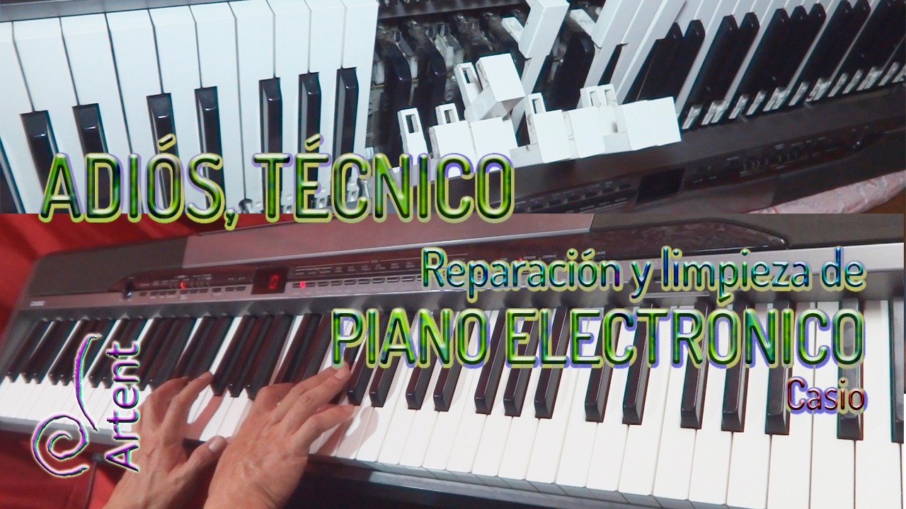 Reparación de Piano Casio PX-320 versión corta ADIOS TÉCNICO INEXISTENTE (no hay quien lo repare)