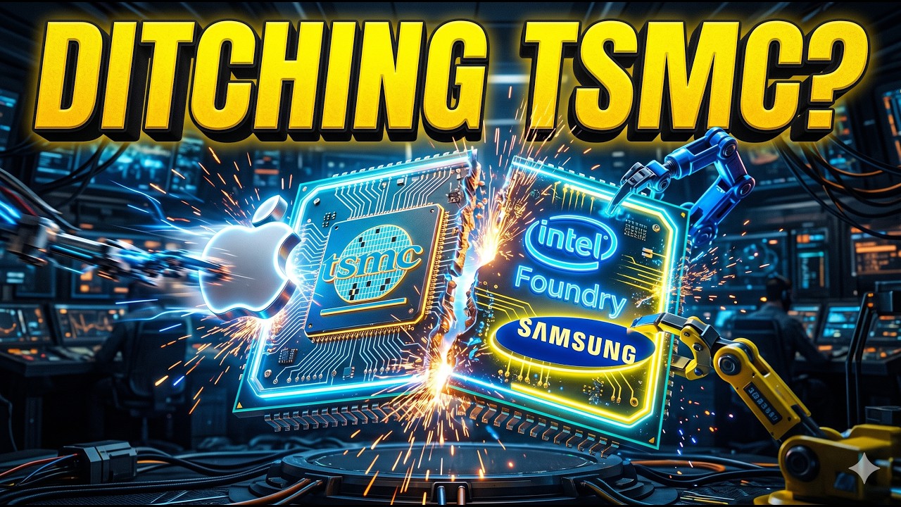 Apple Ditching TSMC? Intel & Samsung Chip Rumors EXPOSED!
