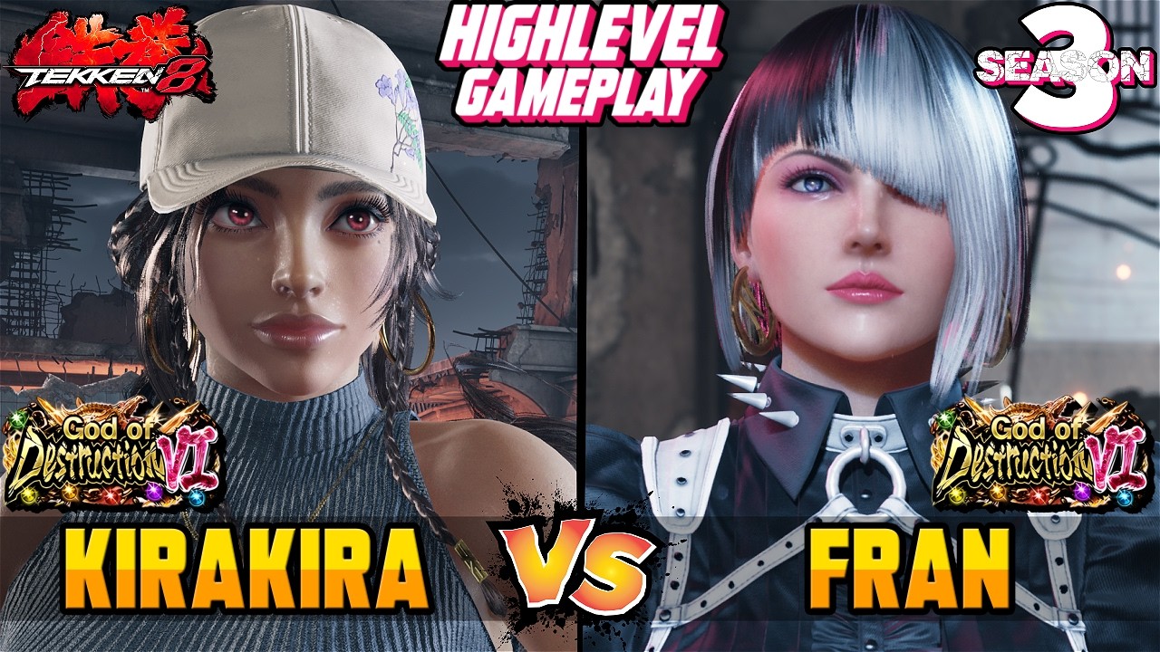 Tekken 8 Season 3 &ndash; KIRAKIRA (Miary Zo) vs FRAN (Anna Williams) &ndash; High Level Gameplay