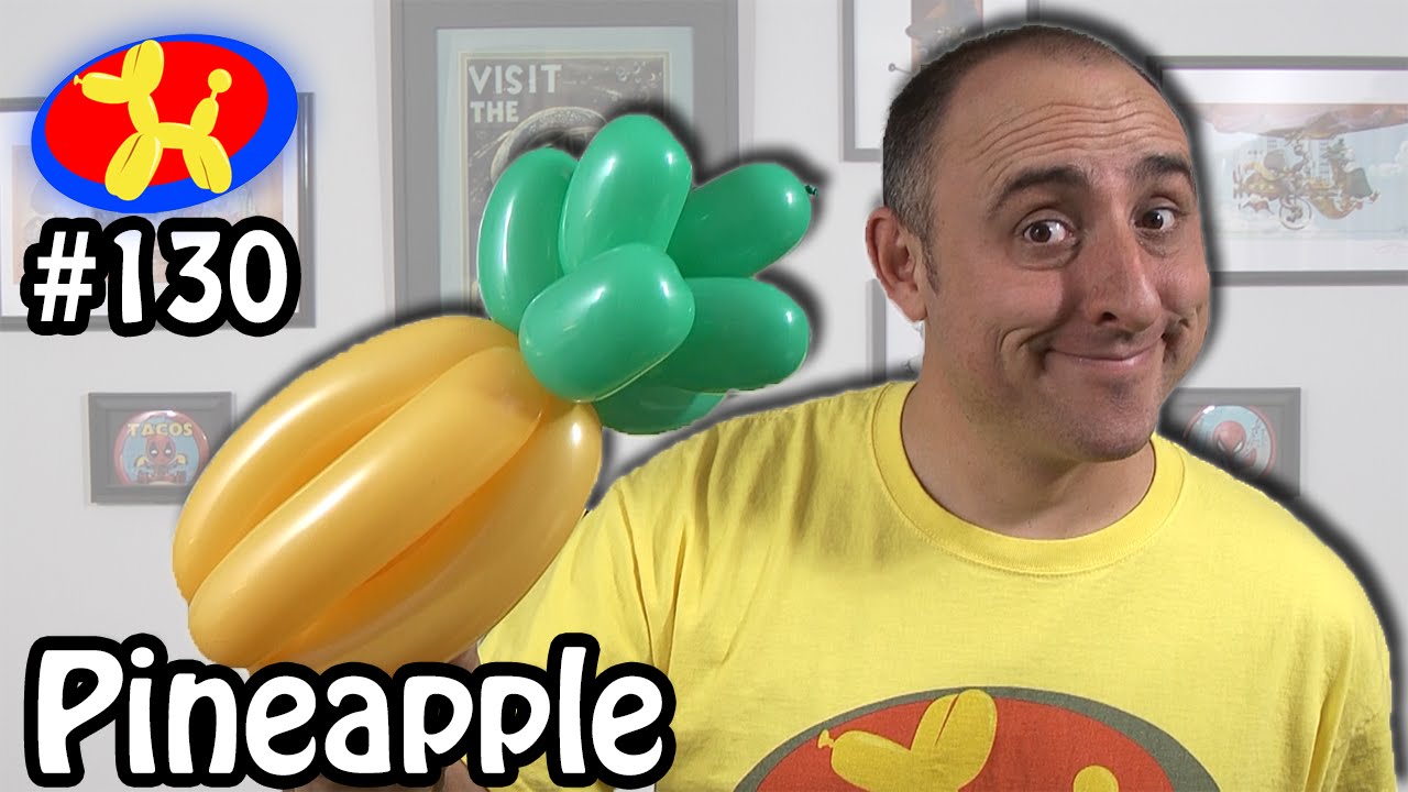 Pineapple  - Balloon Animal Lessons #130