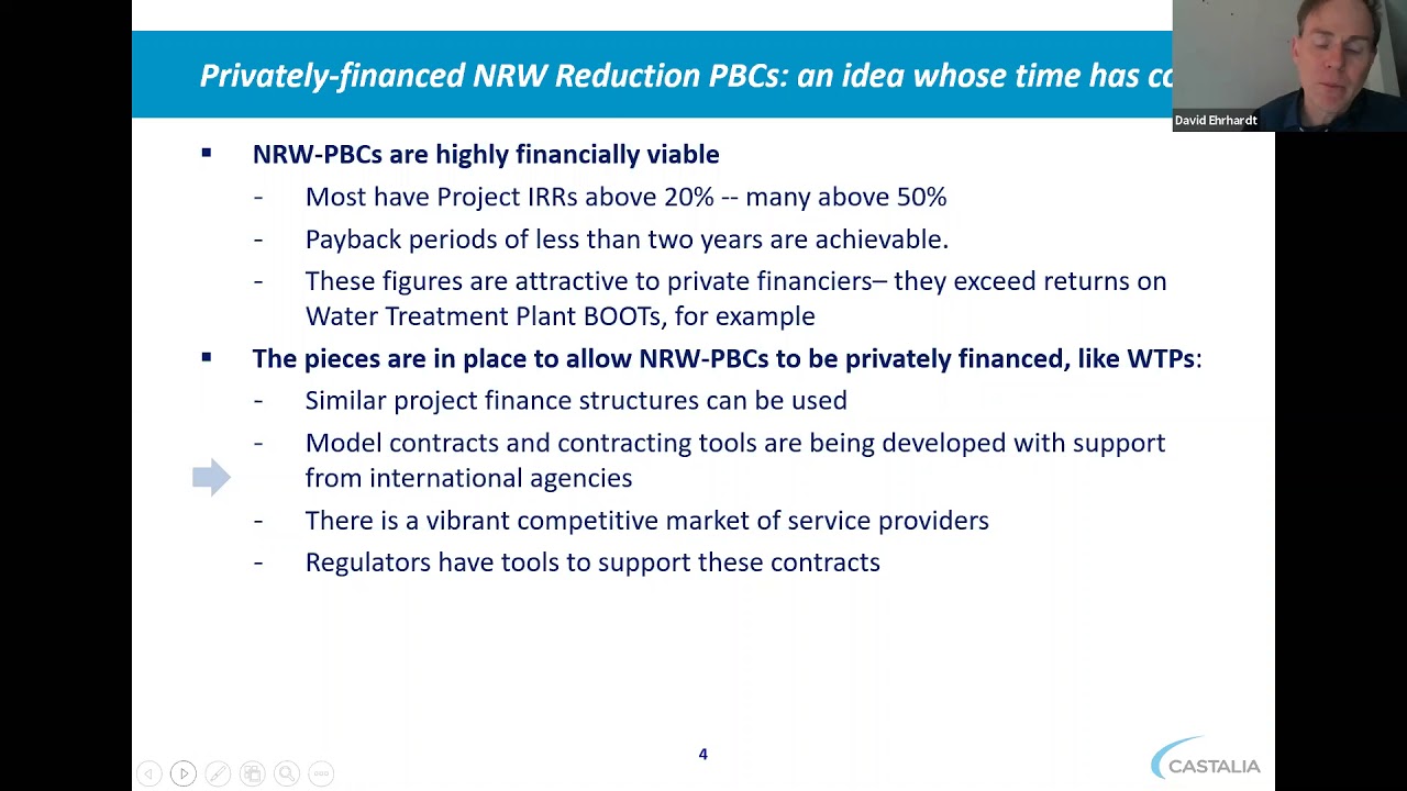 Financing NRW Projects - David Ehrhardt