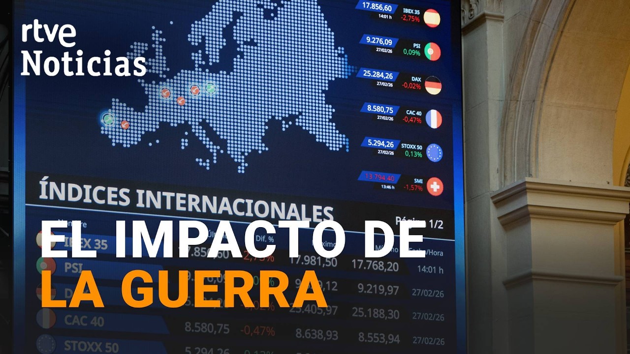ORIENTE PRÓXIMO: La GUERRA GOLPEA el BOLSILLO en ESPAÑA | RTVE Noticias