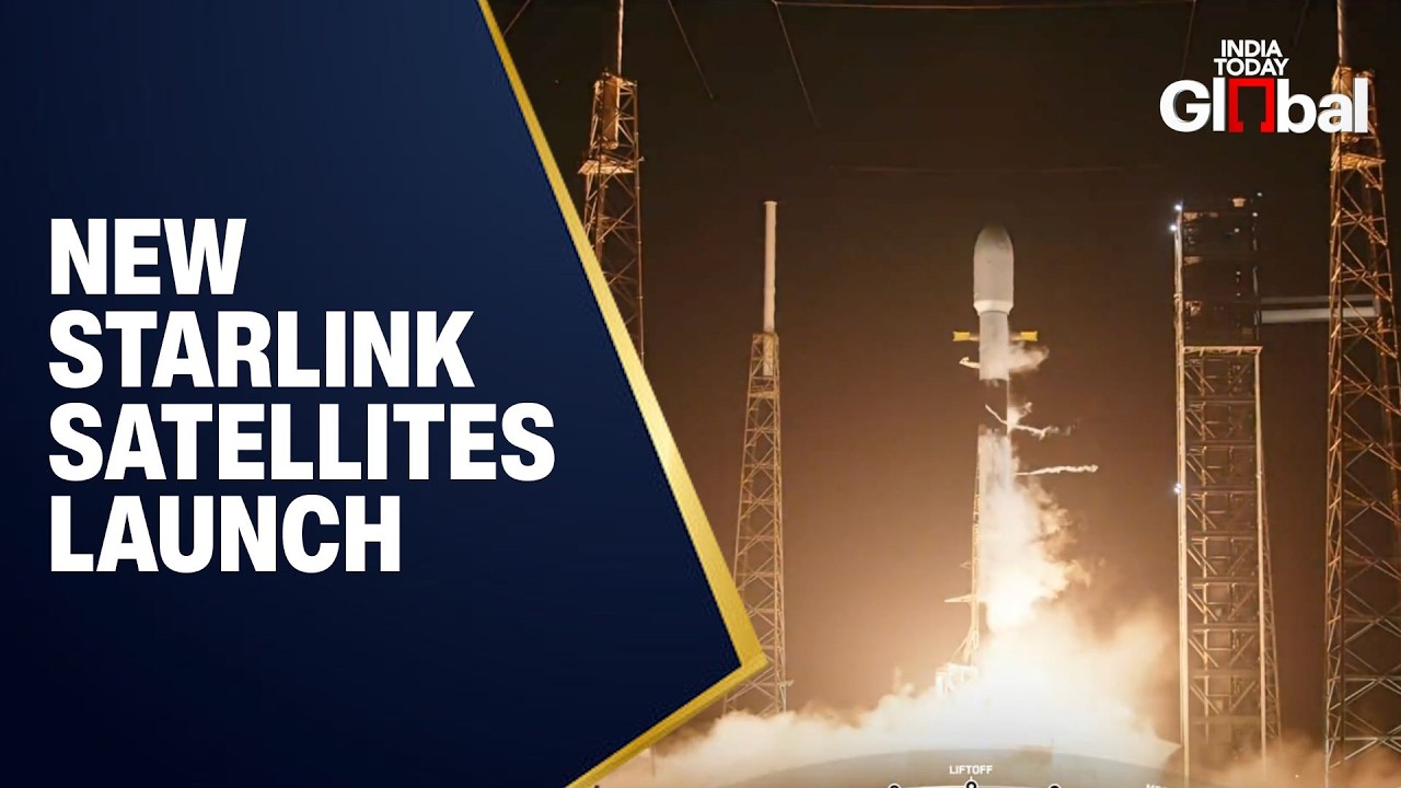 Live: SpaceX Launches New Starlink Satellites