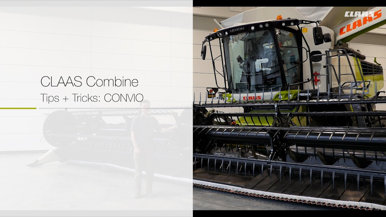 CLAAS Combine Tips + Tricks | CONVIO