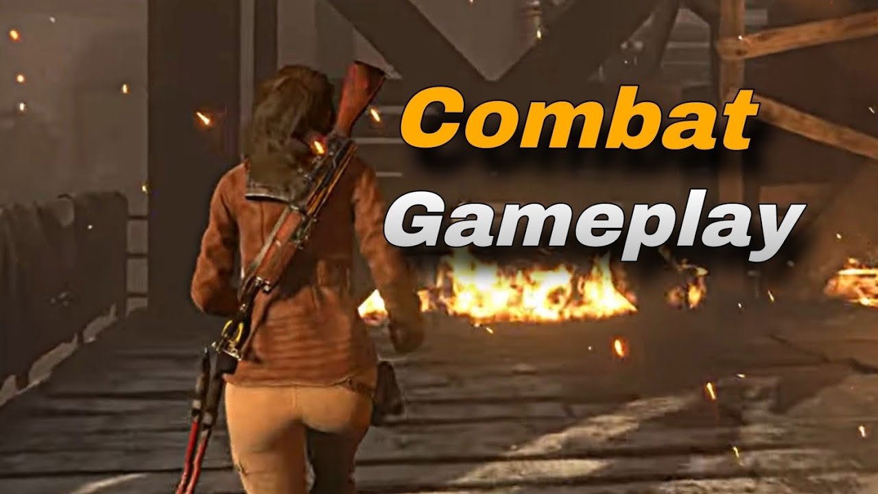 Rise of The Tomb Raider Combat PC Gameplay 4k (no commentary)