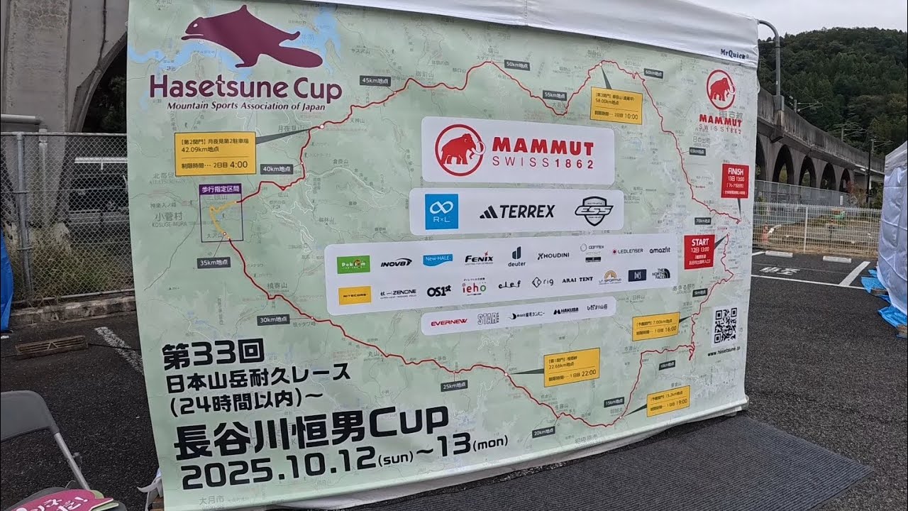 第33回日本山岳耐久レース(24時間以内)ハセツネCupに初チャレンジ