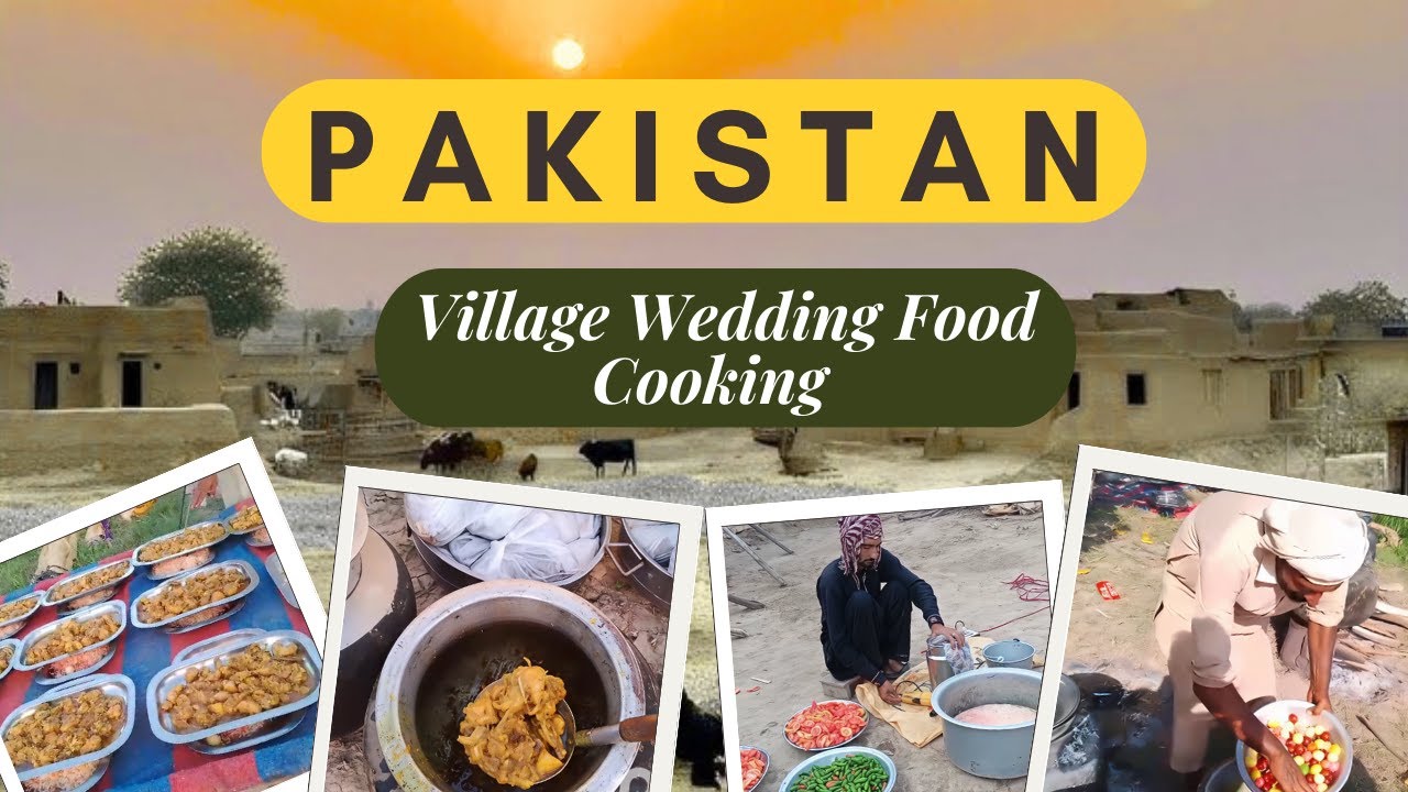 Pakistani Village Wedding Food Prep | Cooking a Giant Feast for 500+Guests |Traditional Desi Recipes