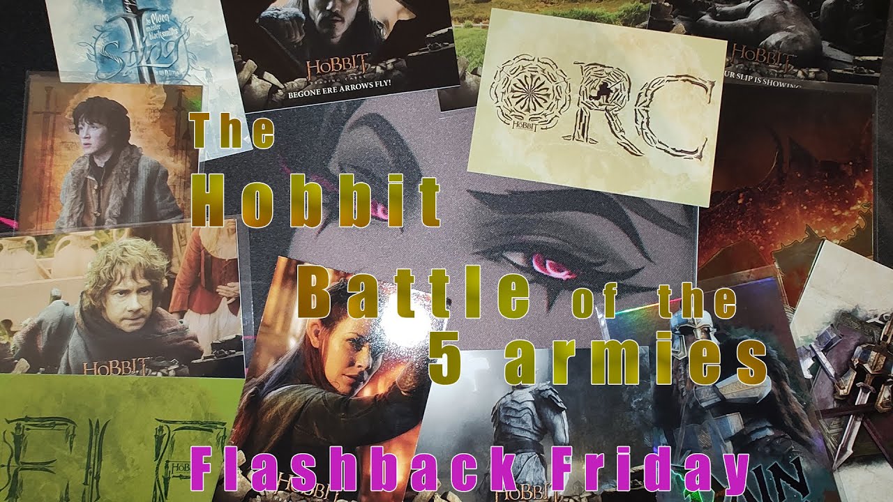 Flashback Friday - The Hobbit 5 Armies Trading Cards