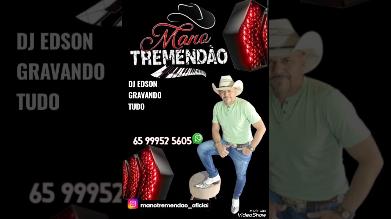 MANO TREMENDÃO DJ EDSON ORIGINAL OFICIAL 