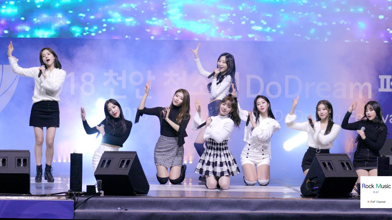 러블리즈 (Lovelyz) 지금우리 Now, We[4K 60P RAW 직캠]두드림페스티벌@181117 락뮤직