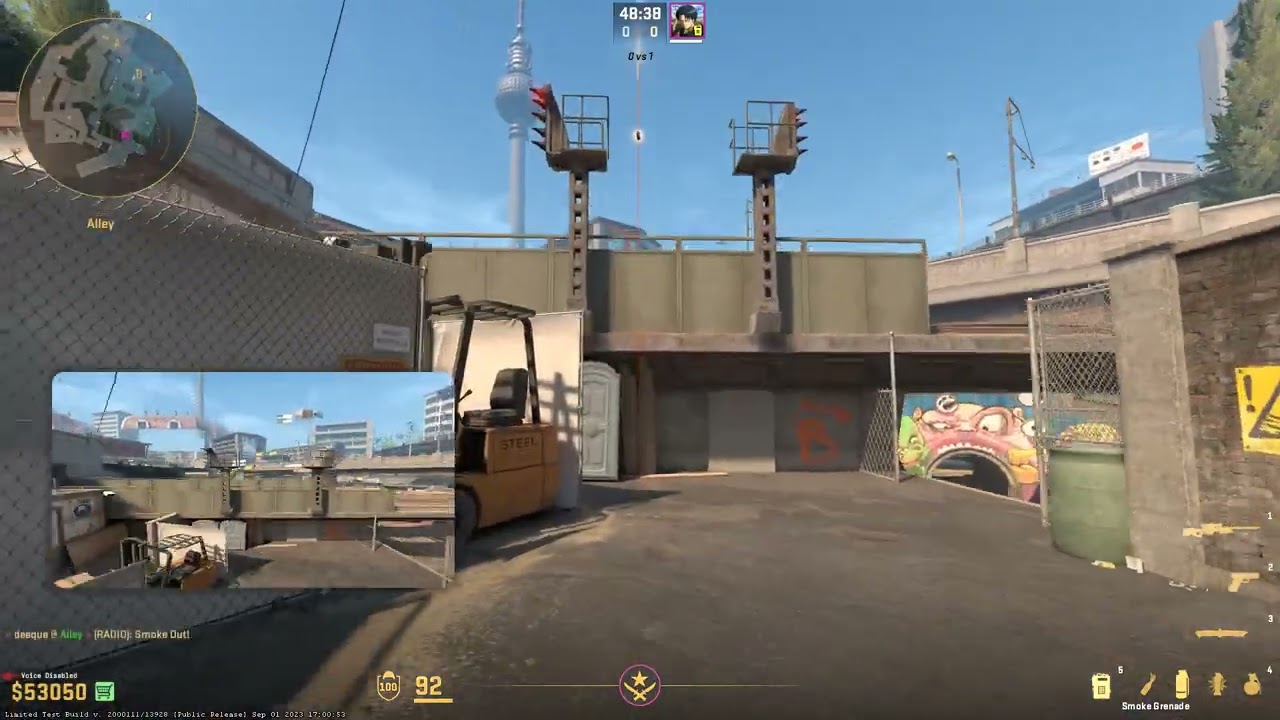 Rush B With This One Smoke In CS2 Overpass