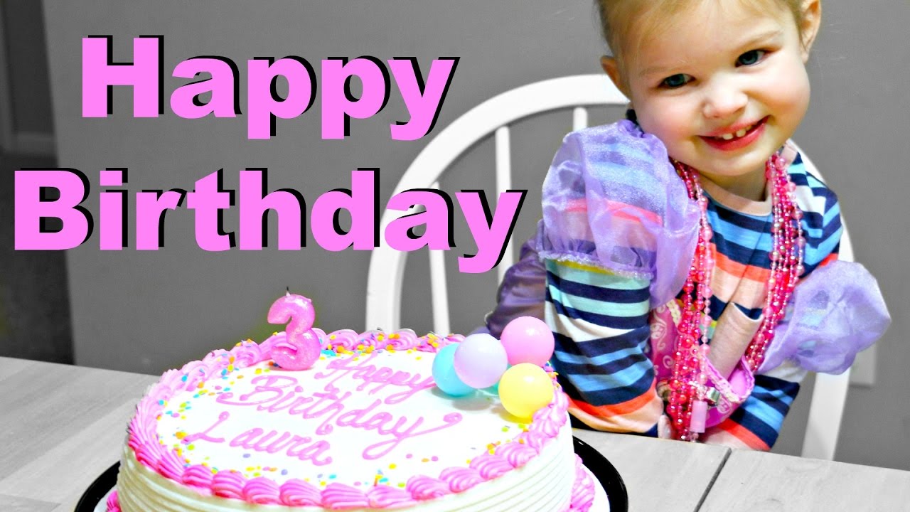 🎂Laura's 3 Year Old Birthday Special🎁