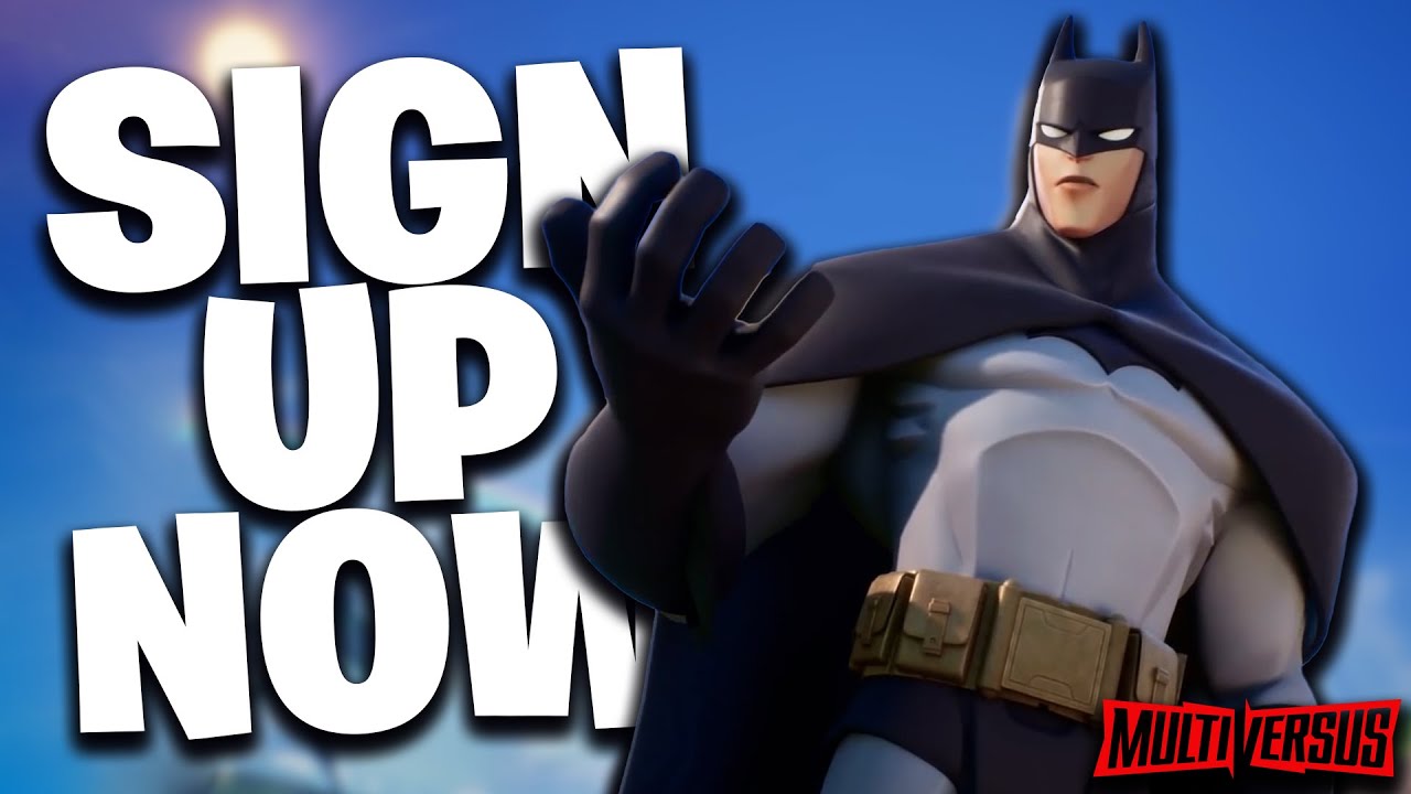 HOW TO SIGN UP FOR MULTIVERSUS CLOSED ALPHA FOR PS4/ PS5/ XBOX (TUTORIAL)