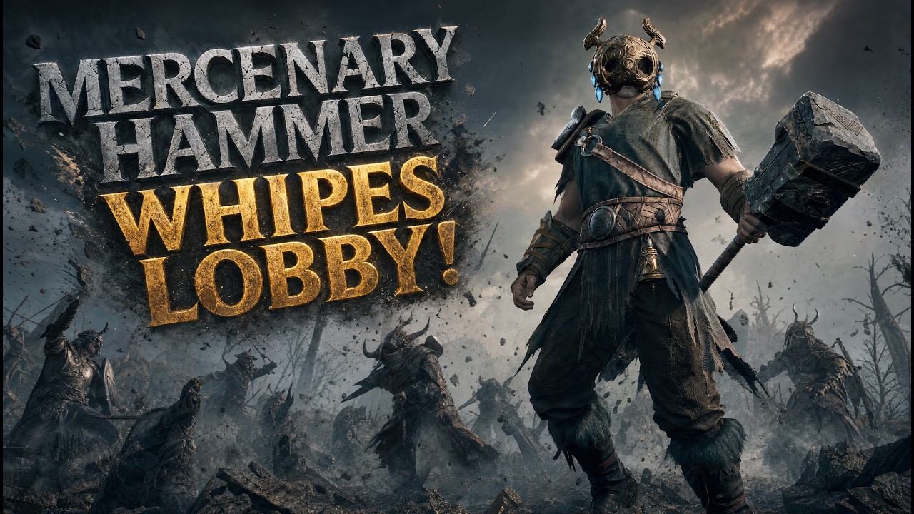 Mistfall Hunter : Hammer Mercenary PVP