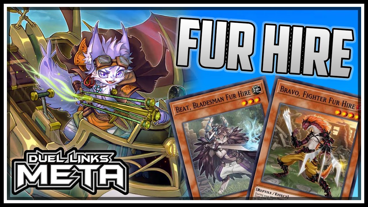 Ex-Tier 0 Deck! UNLIMITED! Fur Hire! [Yu-Gi-Oh! Duel Links]