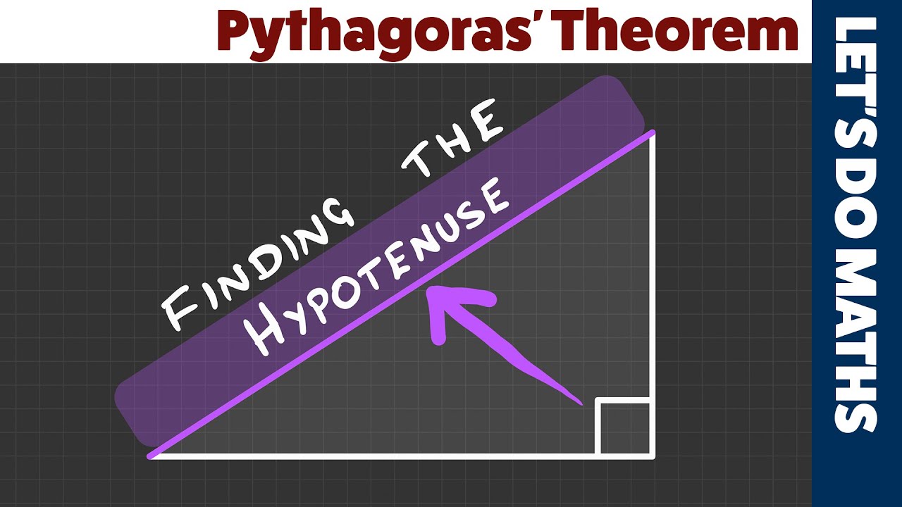 Finding the Hypotenuse - Pythagoras' Theorem