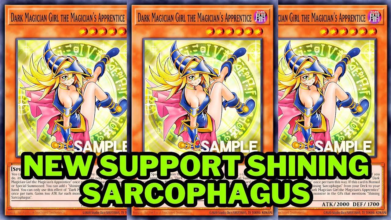 Combos DARK MAGICIAN GIRL (NEW SUPPORT) ❗Feat. Shining Sarcophagus DECK 🔥