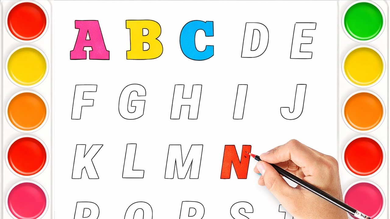Alphabet for Kids| ABCD Song | A for Apple B for Ball C for Cat | Learn & Write Letters for Children