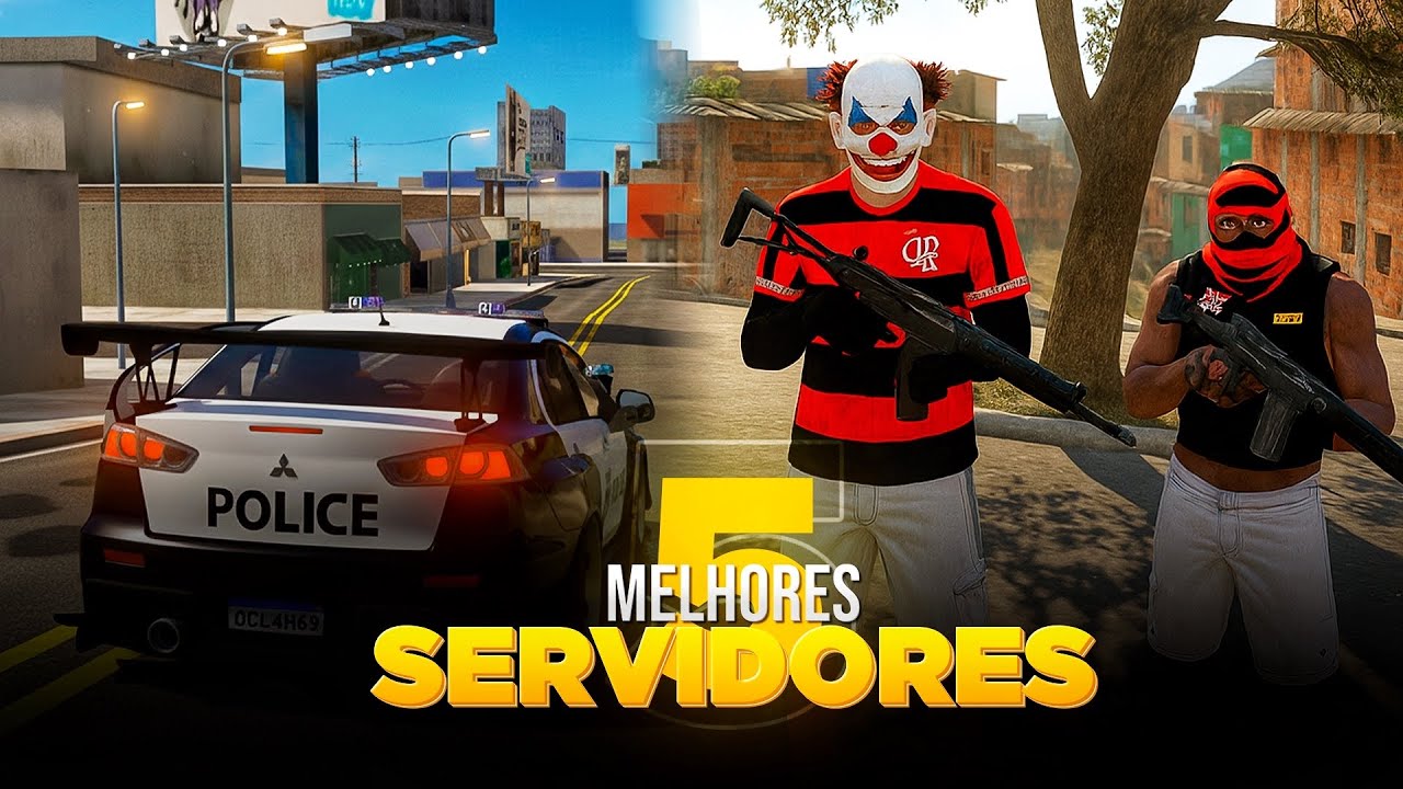 ESSES S&Atilde;O OS 5 SERVIDORES RP MAIS DIFERENCIADOS DO SAMP (OS MELHORES) - GTA SAMP ANDROID/PC