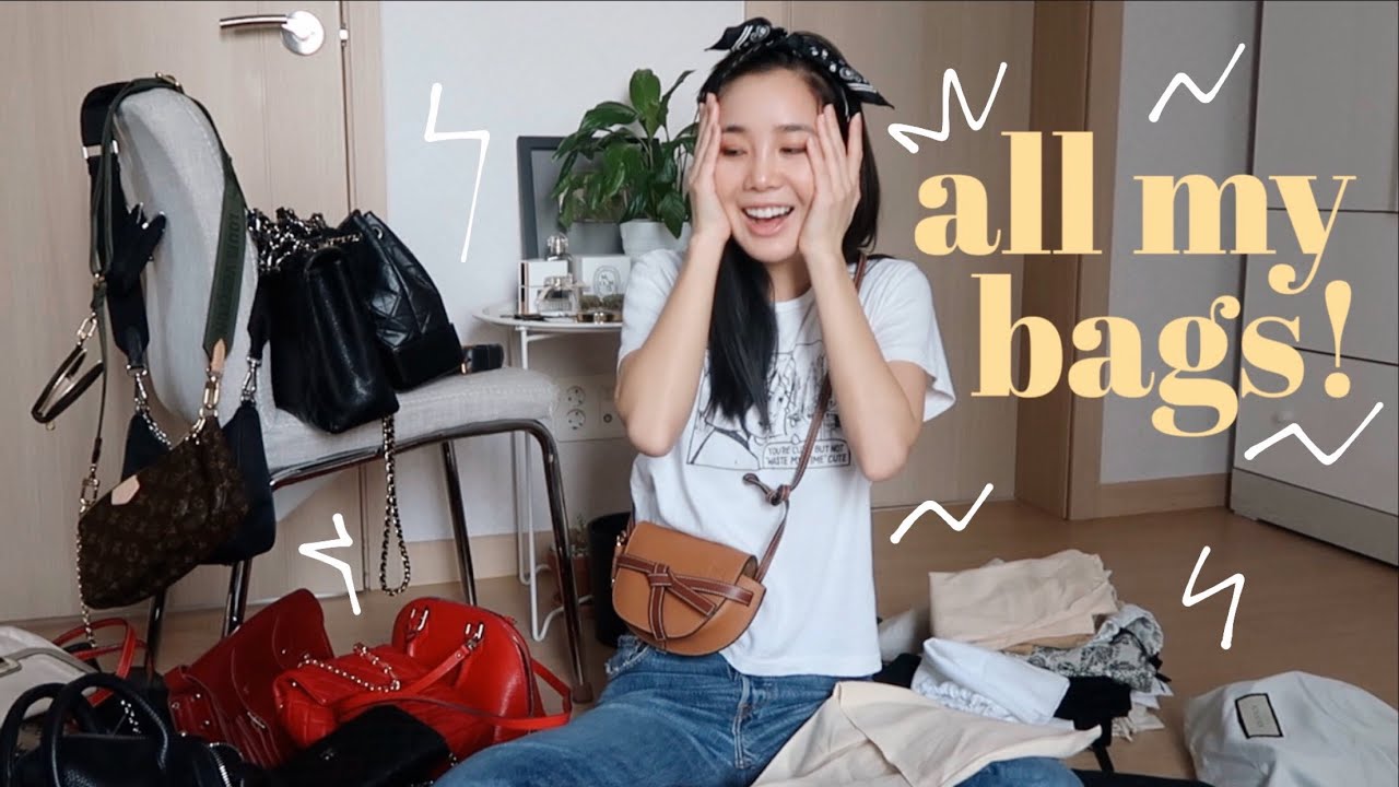 🎒MY DESIGNER BAG COLLECTION | Chanel, Louis Vuitton, Gucci, & etc.👜