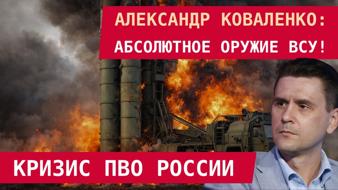 Александр Коваленко: Абсолютное оружие ВСУ! Кризис ПВО России – начался перелом войны