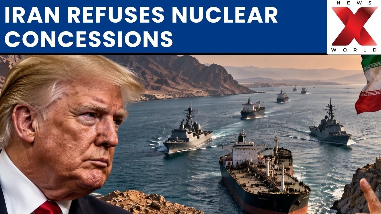 Iran Rejects Nuclear Concessions Even If US Accepts Strait of Hormuz Deal | NewsX World
